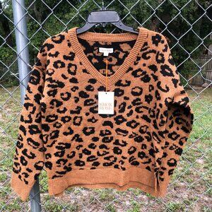 Knox Rose Leopard Sweater
